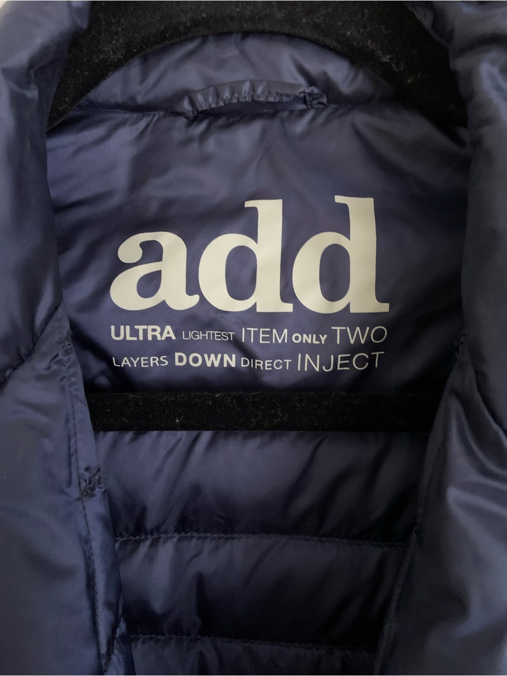ADD Down Ultra Light Quilted Blazer Jacket (Sz 10 or M) - Picture 5 of 7